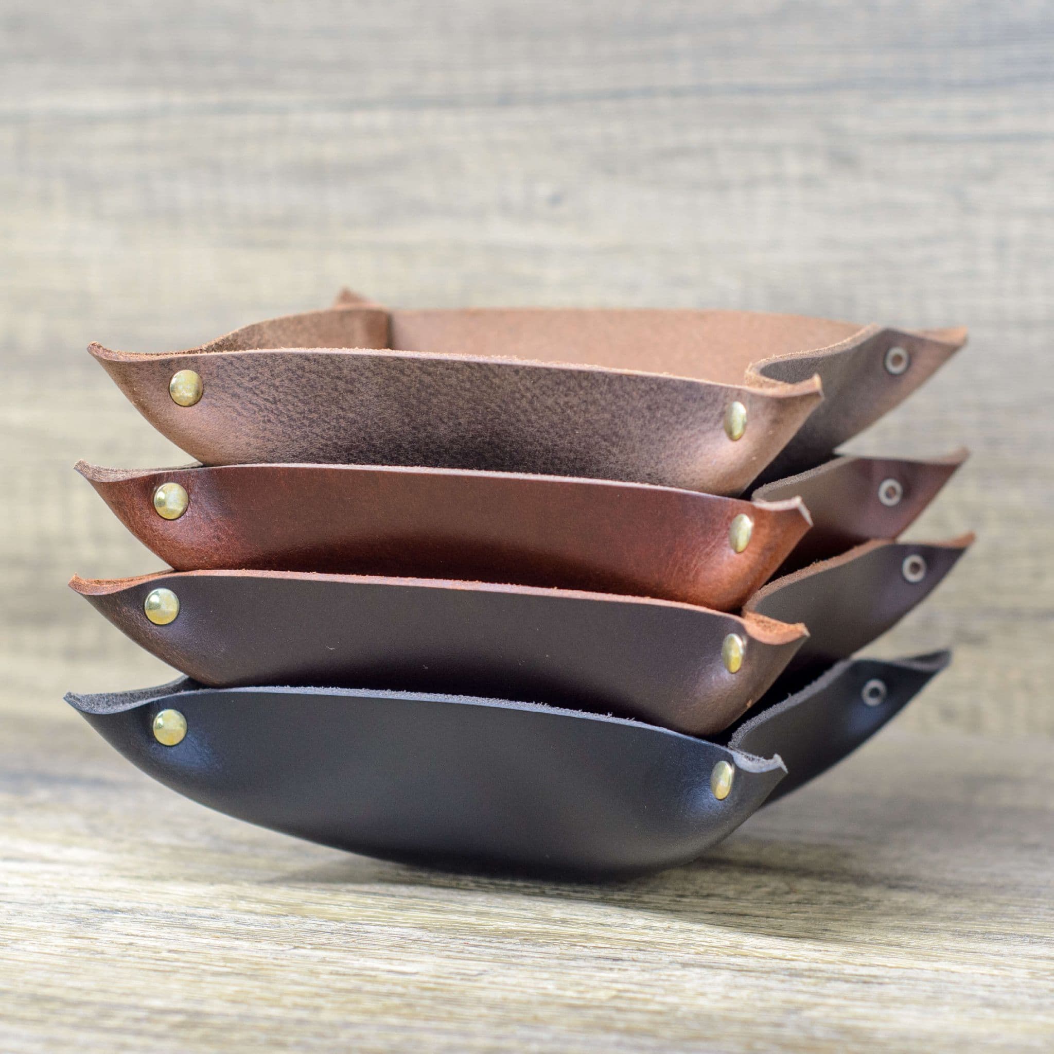 Leather Key Tray, Catchall Tray, Dice Tray